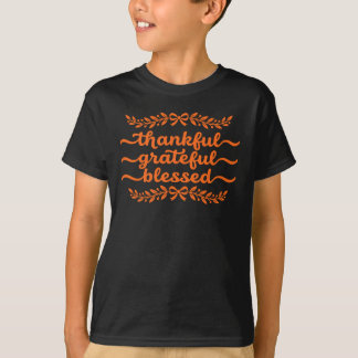 Dankbar Gesegnet Erntedankfest T-Shirt