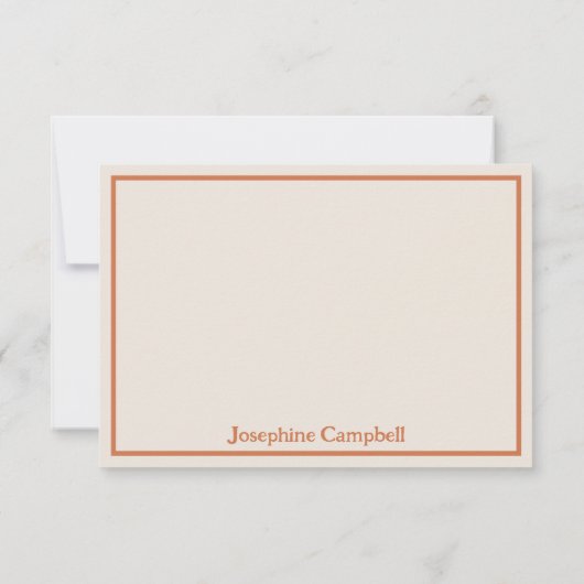 Dankbar, gesegnet Fall Moderne Farben Dankeskarte (Rückseite)