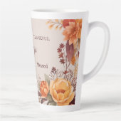 Dankbar gesegnet floraler Erntedank Milchtasse (Rechts)