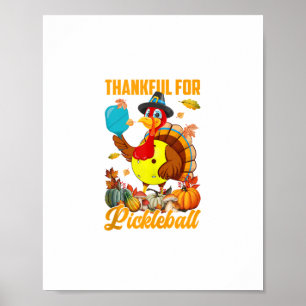 Dankbar, gesegnet Glückwunsch Thanksgiving Turke Poster