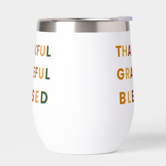 Dankbar gesegnet - Herbstfarben unverändert (Links)