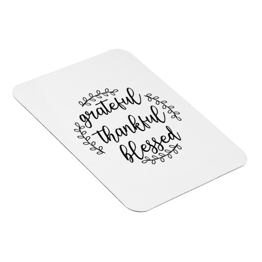 dankbar, gesegnet magnet (Rechte Seite)