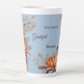 Dankbar, gesegnet milchtasse (Vorderseite)