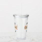 Dankbar, gesegnet Niedlich Fall Erntedank Acryltrinkbecher (Rechts)