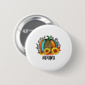 Dankbar, gesegnet Paraprofessional Fall Au Button (Vorne & Hinten)