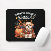 Dankbar, gesegnet Shih Tzu Dog Fall Y'all Mousepad (Mit Mouse)