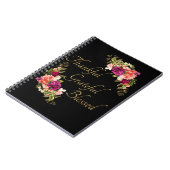 Dankbar, gesegnet und Christlich Notizblock (Linke Seite)