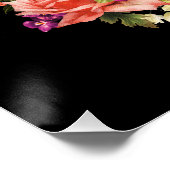 Dankbar, gesegnet und Christlich Poster (Ecke)