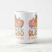 Dankbar, gesegnet und irgendwie ein Chaos! Kaffeetasse (Mittel)