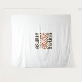 Dankbar gesegnet und irgendwie ein Chaos Nurse Tha Wandteppich (Vorderseite (Horizontal))