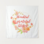 Dankbar, gesegnet wandteppich (Vorderseite)