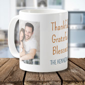 Dankbar gesegnete Erntedank 2 Foto Kaffeetasse