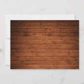 Dankbar gesegneter Erntedank Feiertagskarte (Rückseite)