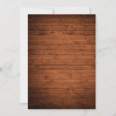 Dankbar gesegneter Karierter Erntedank Feiertagskarte (Rückseite)