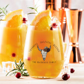 Dankbar, gesegneter Western Freundschaft Weinglas Ohne Stiel