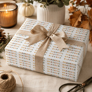 Dankbar gesegnetes Papier - Modernes Geschenkpapier