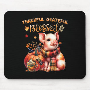 Dankbar gesegnetes Tierfleisch Fall Y'a Mousepad