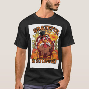 Dankbar & gestopft: Das perfekte Rezept für Dankes T-Shirt