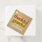 dankbar: glücklich dankbar geschenkanhänger (Beispiel)