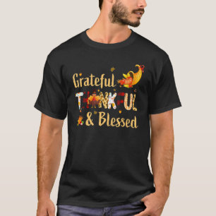 Dankbar Glückwunsch Gobble Türkei Thanksgivi T-Shirt