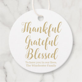 Dankbar Grateam Segdoch Gold-Drehbuch-Urlaub Geschenkanhänger