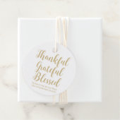 Dankbar Grateam Segdoch Gold-Drehbuch-Urlaub Geschenkanhänger (Beispiel)