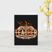 Dankbar Grateful gesegnet Lehrer Erntedank Tee Karte (Gelbe Blume)