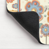 Dankbar Grateful Seligen Floral Dragonfly Spaß Mousepad (Ecke)