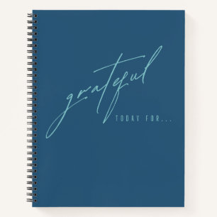 dankbar heute für. Notebooks und Dankesblätter Notizblock
