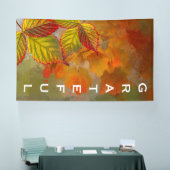 Dankbar in jedem Schatten Banner (Messe)