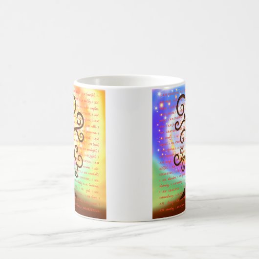 "Dankbar" Kaffeetasse (Mittel)