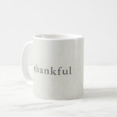 dankbar kaffeetasse (Vorderseite Links)