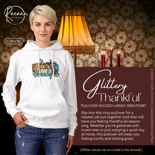 'Dankbar' Kapuzenpullover Unisex Sweatshirt