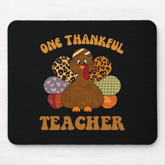 dankbar Lehrerin für Frauen fallen Lehrerin danksg Mousepad (Vorne)