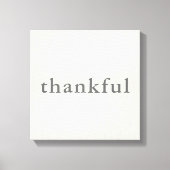 dankbar leinwanddruck (Vorderseite)