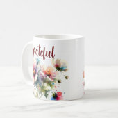 Dankbar modern kaffeetasse (Vorderseite Links)