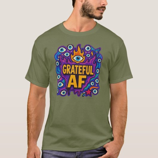 Dankbar ohne Ende - T-Shirt (Vorderseite)