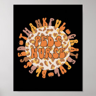Dankbar Peds Krankenpflege Erntedank Kinderpflege Poster