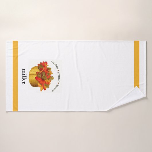 Dankbar Personalisiert gesegnet Badehandtuch (Badehandtuch)