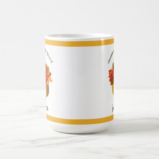 Dankbar Personalisiert gesegnet Kaffeetasse (Mittel)