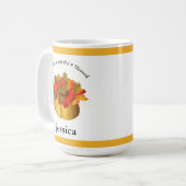 Dankbar Personalisiert gesegnet Kaffeetasse (Vorderseite Links)