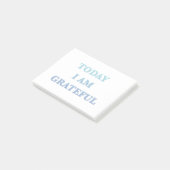 dankbar post-it klebezettel (angewinkelt)