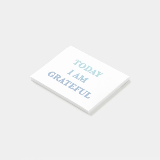 dankbar post-it klebezettel (angewinkelt)