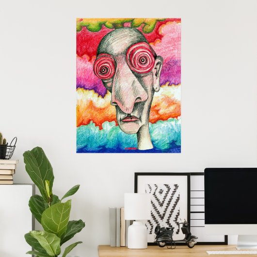 Dankbar Poster (Heimbüro)