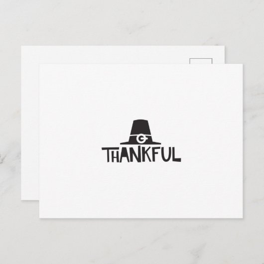 dankbar postkarte (Vorne/Hinten)