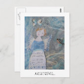 dankbar postkarte (Vorne/Hinten)