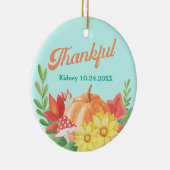 Dankbar Retro Vibes Transplantation Custom Keramik Ornament (Rechts)