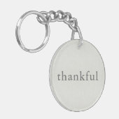 dankbar schlüsselanhänger (Vorderseite links)