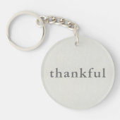 dankbar schlüsselanhänger (Vorderseite)