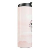 dankbar, Sie Mama anzurufen | Gestaltbarer Thermos Thermosbecher (Nach links gedreht)